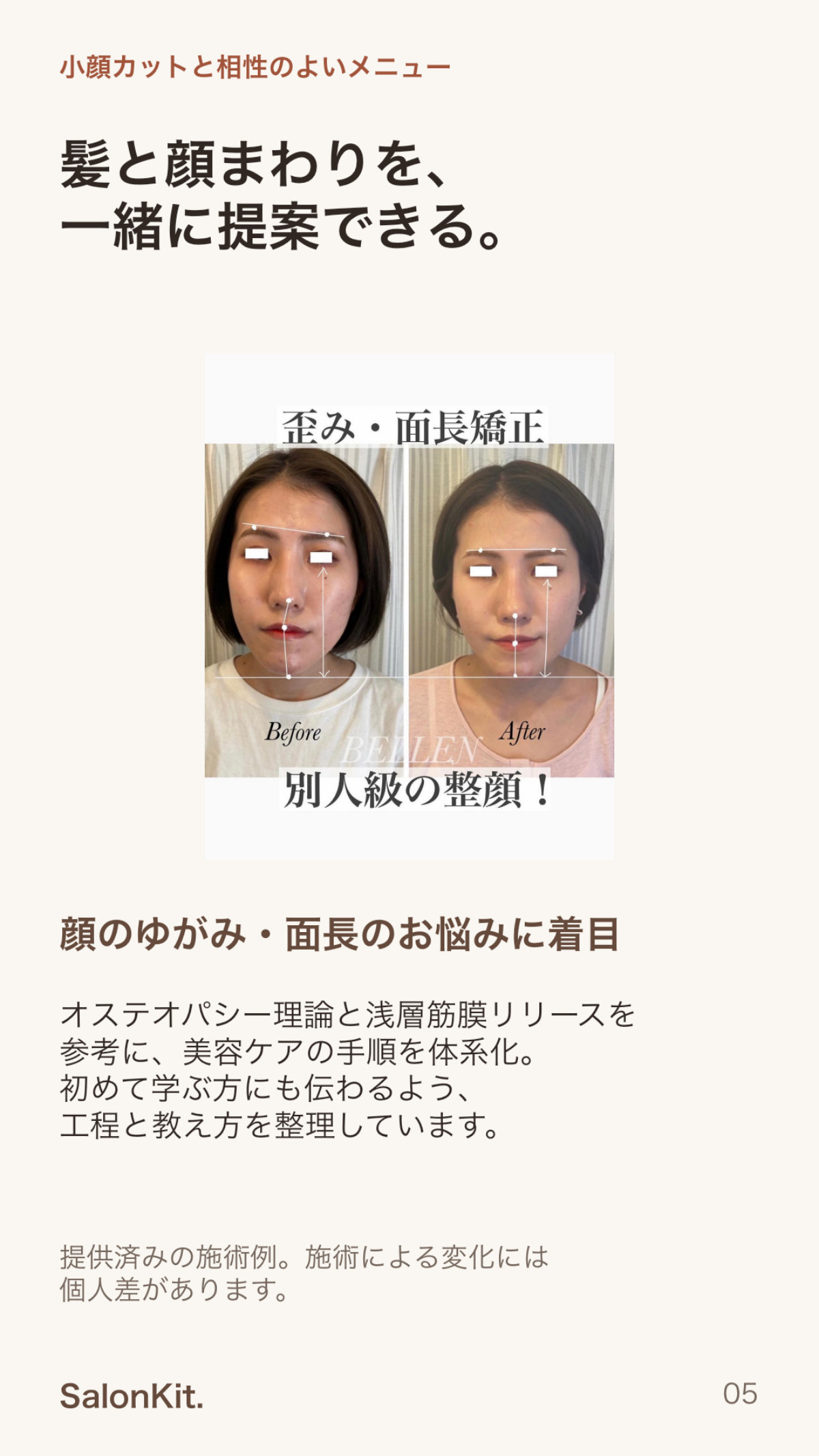 SalonKit導入資料 5ページ